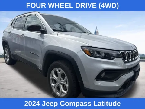 Silver 2024 Jeep Compass Latitude for sale in Morrow, GA