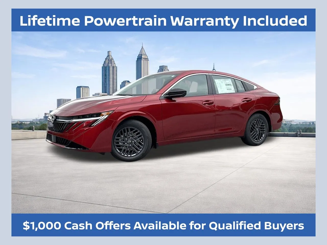 Red 2026 Nissan Sentra SV for sale in Morrow, GA