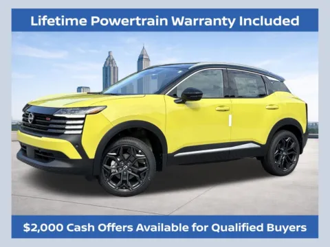 Yellow 2026 Nissan Kicks SR for sale in Morrow, GA