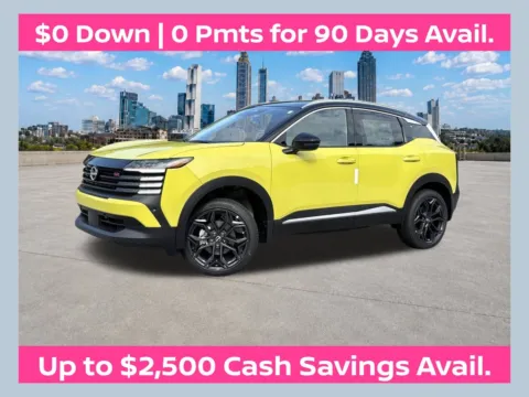 Yellow 2026 Nissan Kicks SR for sale in Morrow, GA