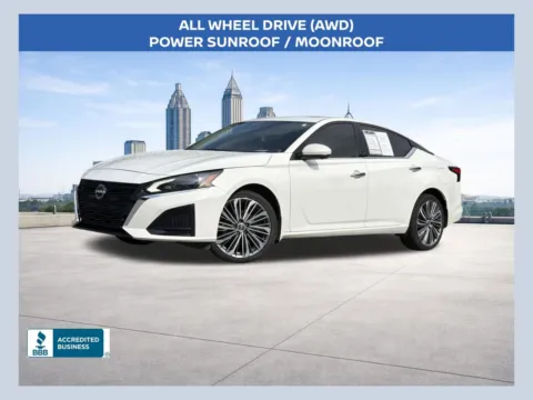 White 2023 Nissan Altima 2.5 SL for sale in Morrow, GA