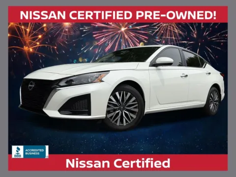 White 2023 Nissan Altima 2.5 SV for sale in Morrow, GA