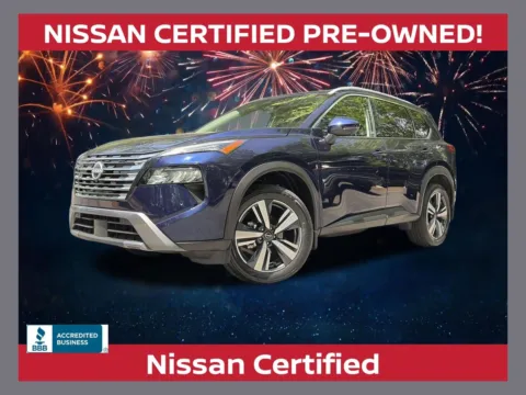 Blue 2024 Nissan Rogue SL for sale in Morrow, GA