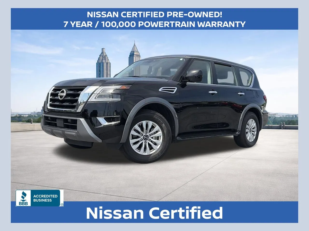 Black 2023 Nissan Armada S for sale in Morrow, GA