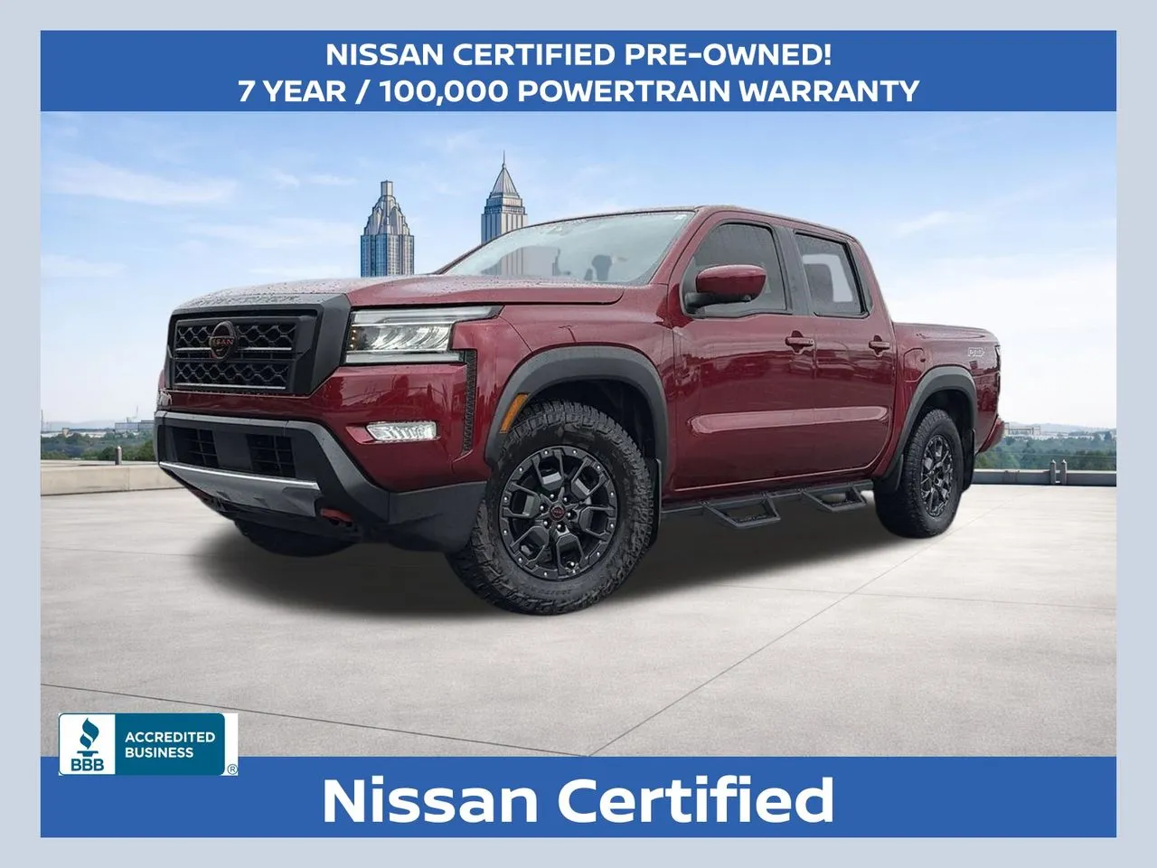 Red 2023 Nissan Frontier PRO-X for sale in Morrow, GA