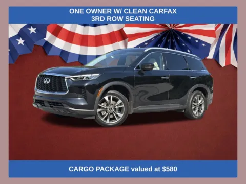 Black 2023 INFINITI QX60 LUXE for sale in Morrow, GA