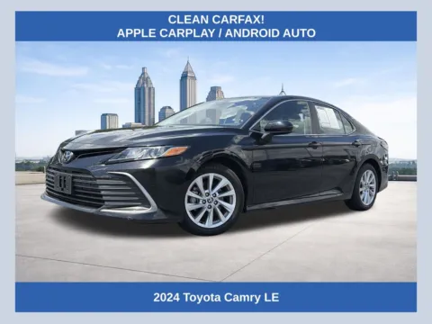 Black 2024 Toyota Camry LE for sale in Morrow, GA
