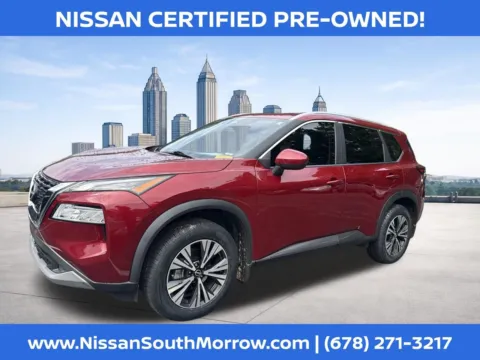 Red 2023 Nissan Rogue SV for sale in Morrow, GA