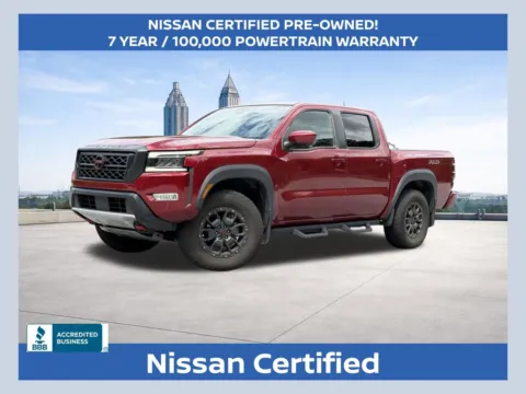 Red 2022 Nissan Frontier PRO-4X for sale in Morrow, GA