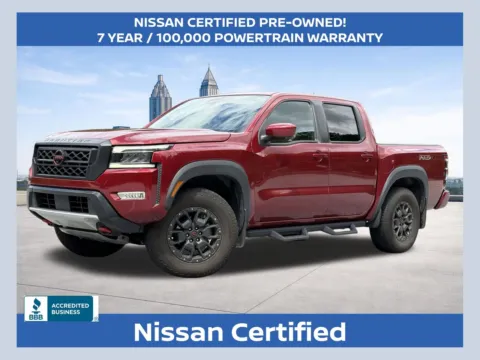 Red 2022 Nissan Frontier PRO-4X for sale in Morrow, GA