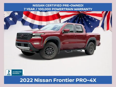 Red 2022 Nissan Frontier PRO-4X for sale in Morrow, GA