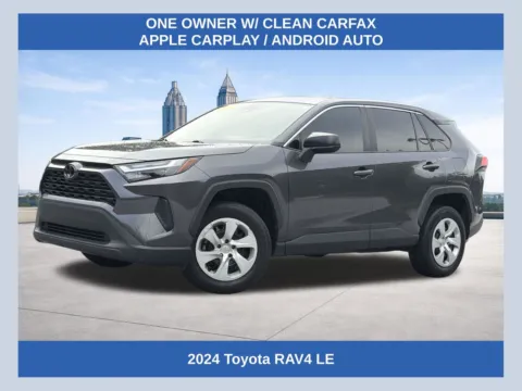 Gray 2024 Toyota RAV4 LE for sale in Morrow, GA