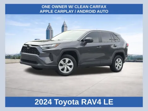 Gray 2024 Toyota RAV4 LE for sale in Morrow, GA
