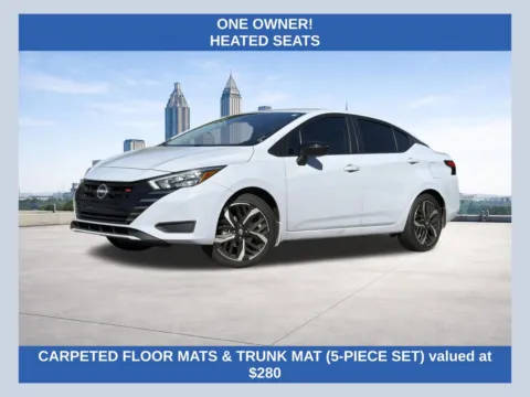 White 2024 Nissan Versa 1.6 SR for sale in Morrow, GA