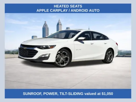 White 2024 Chevrolet Malibu LT for sale in Morrow, GA