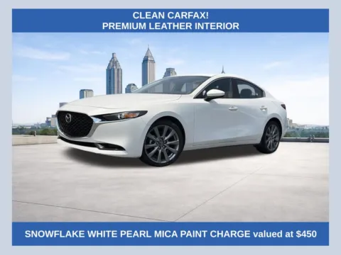 White 2025 Mazda Mazda3 2.5 S Preferred Package for sale in Morrow, GA