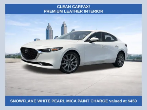 White 2025 Mazda Mazda3 2.5 S Preferred Package for sale in Morrow, GA