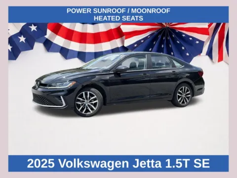 Black 2025 Volkswagen Jetta 1.5T SE for sale in Morrow, GA