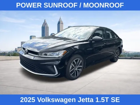 Black 2025 Volkswagen Jetta 1.5T SE for sale in Morrow, GA