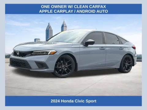 Gray 2024 Honda Civic Sport for sale in Morrow, GA