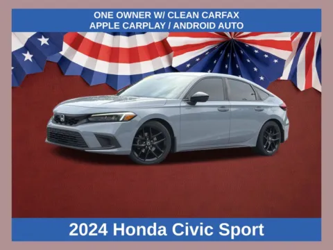 Gray 2024 Honda Civic Sport for sale in Morrow, GA