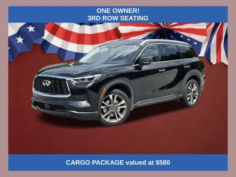 Black 2023 INFINITI QX60 LUXE for sale in Morrow, GA