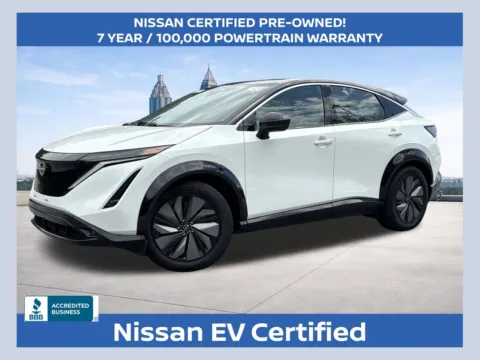 Black 2023 Nissan Ariya EVOLVE+ for sale in Morrow, GA