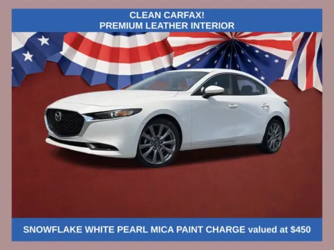 White 2025 Mazda Mazda3 2.5 S Preferred Package for sale in Morrow, GA
