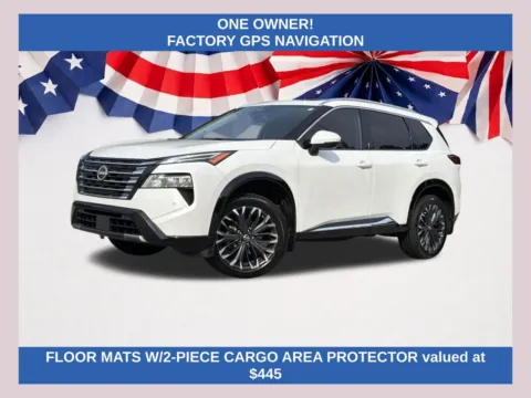 White 2024 Nissan Rogue Platinum for sale in Morrow, GA
