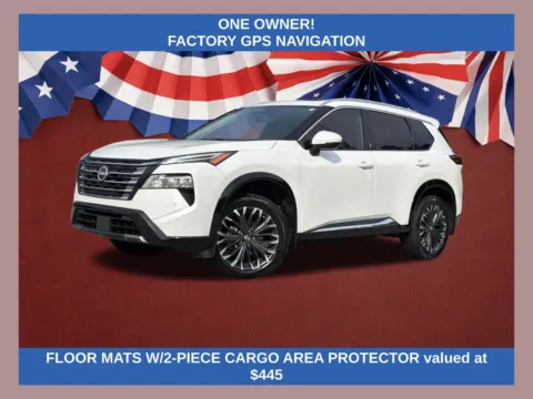 White 2024 Nissan Rogue Platinum for sale in Morrow, GA