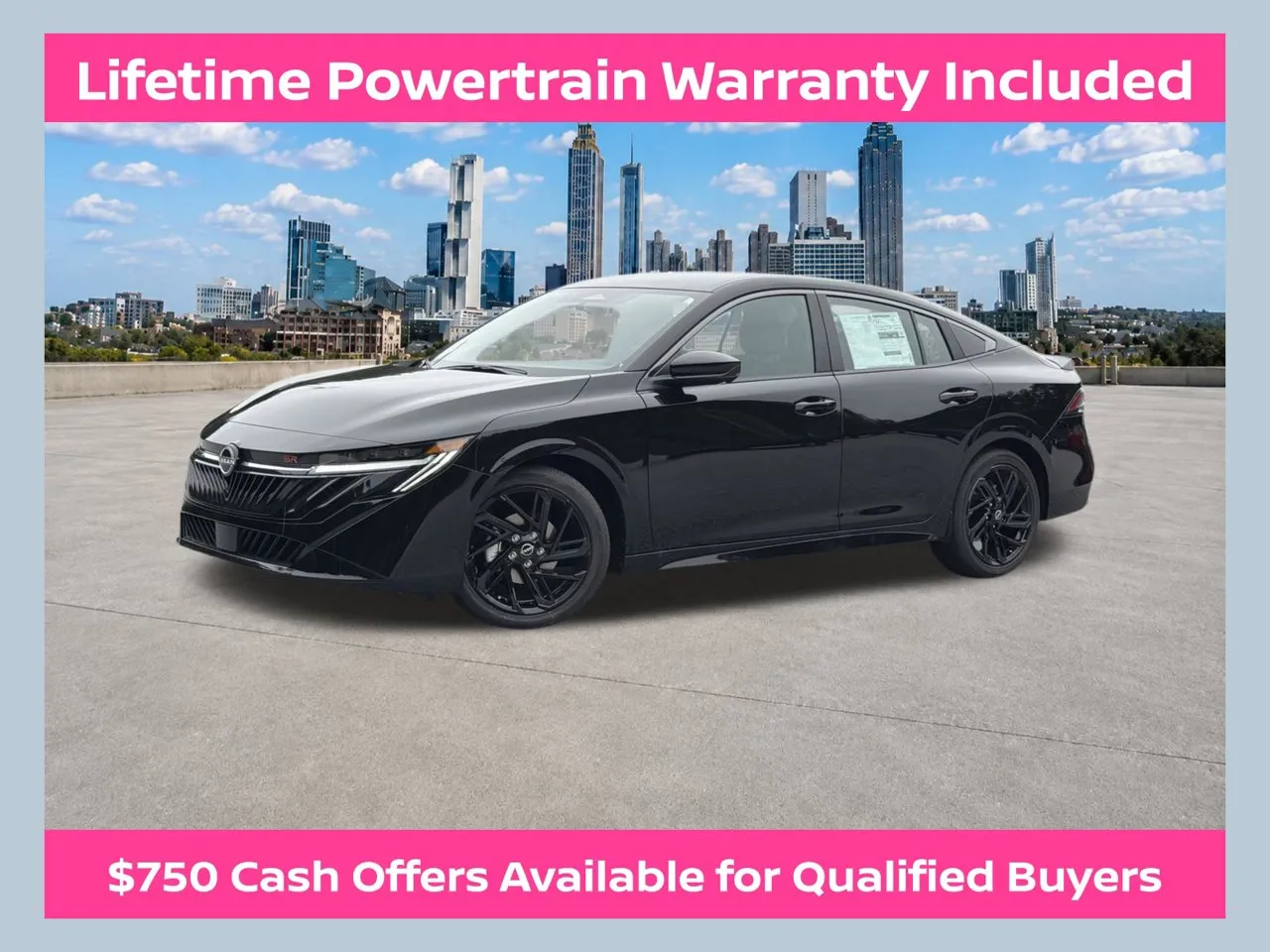 Black 2027 Nissan Sentra SR for sale in Morrow, GA