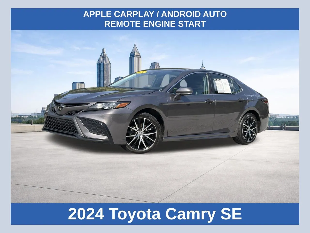 Gray 2024 Toyota Camry SE for sale in Morrow, GA
