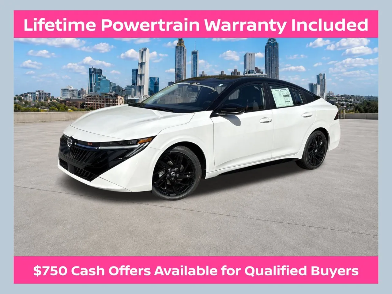 White 2027 Nissan Sentra SR for sale in Morrow, GA