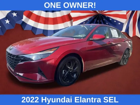 Red 2022 Hyundai Elantra SEL for sale in Morrow, GA