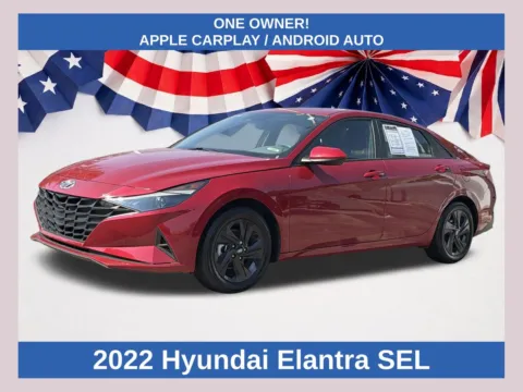 Red 2022 Hyundai Elantra SEL for sale in Morrow, GA