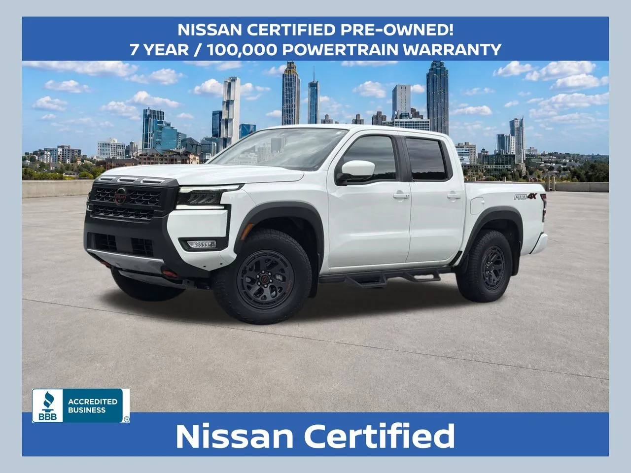 White 2026 Nissan Frontier PRO-4X for sale in Morrow, GA