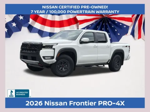 White 2026 Nissan Frontier PRO-4X for sale in Morrow, GA