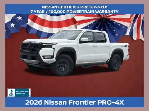 White 2026 Nissan Frontier PRO-4X for sale in Morrow, GA