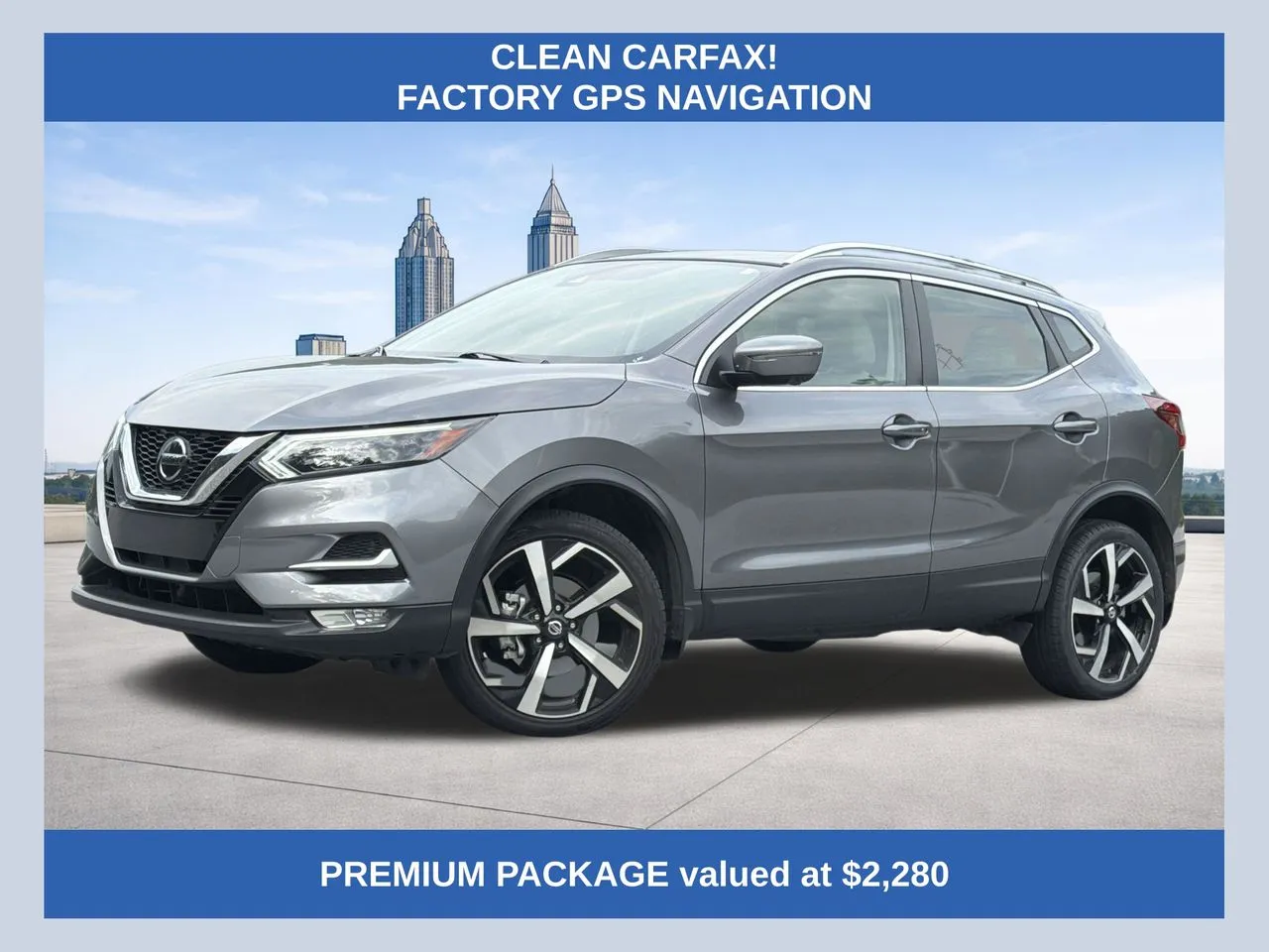 Gray 2022 Nissan Rogue Sport SL for sale in Morrow, GA