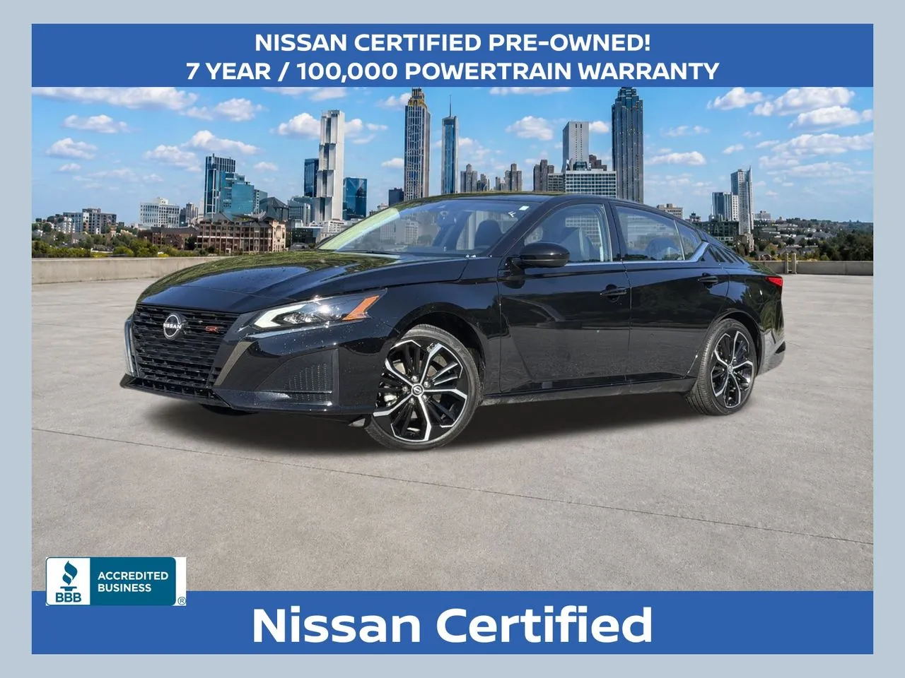 Black 2025 Nissan Altima 2.5 SR for sale in Morrow, GA