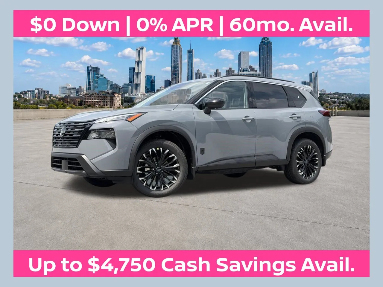 Gray 2026 Nissan Rogue Dark Armor for sale in Morrow, GA