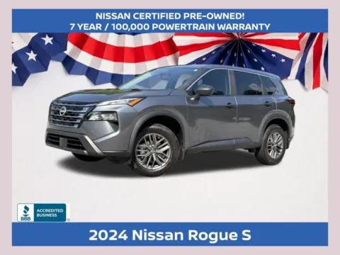 Gray 2024 Nissan Rogue S for sale in Morrow, GA