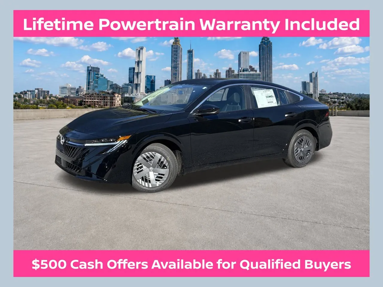 Black 2027 Nissan Sentra S for sale in Morrow, GA