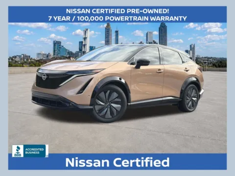 Black 2024 Nissan Ariya PLATINUM+ e-4ORCE for sale in Morrow, GA