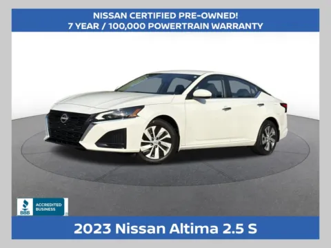 White 2023 Nissan Altima 2.5 S for sale in Morrow, GA