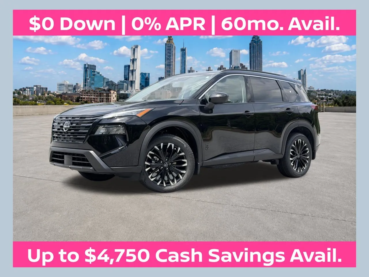 Black 2026 Nissan Rogue Dark Armor for sale in Morrow, GA