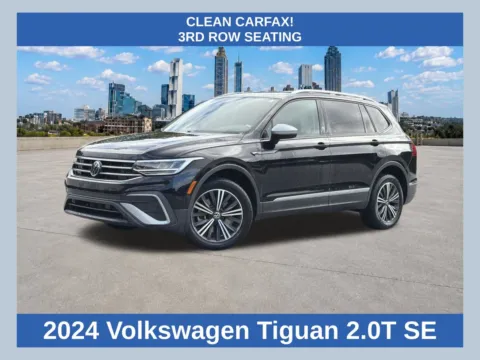 Black 2024 Volkswagen Tiguan 2.0T SE for sale in Morrow, GA