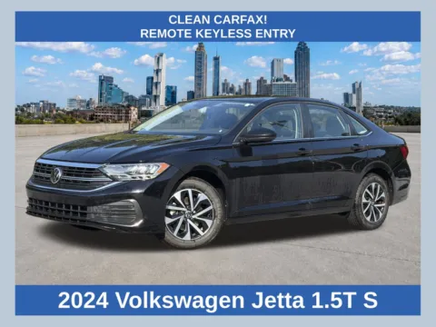 Black 2024 Volkswagen Jetta 1.5T S for sale in Morrow, GA
