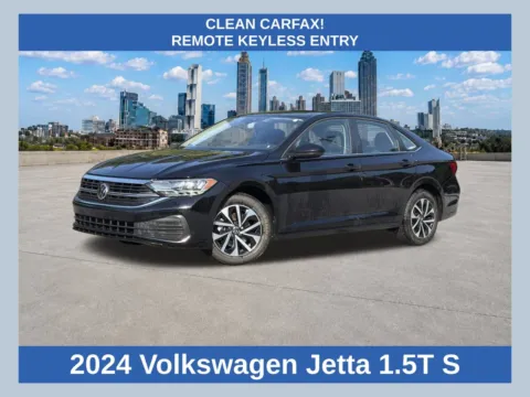 Black 2024 Volkswagen Jetta 1.5T S for sale in Morrow, GA