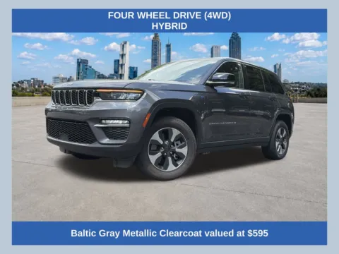 Gray 2024 Jeep Grand Cherokee 4xe for sale in Morrow, GA